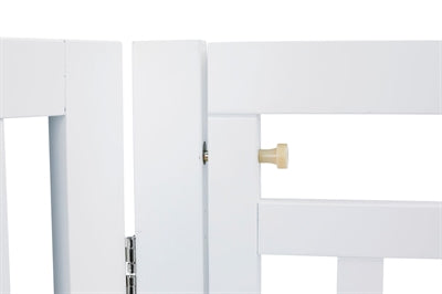 Trixie-Hundezaun Mit Weisser Tür 60-160 X 81 CM